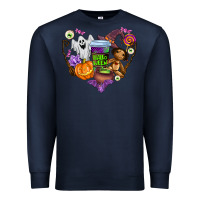 Navy halloween Premium Sweatshirt - AdoDesignShop