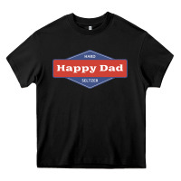 Black happy dad hard seltzer Heavy Core Tee - maiPhamDesign