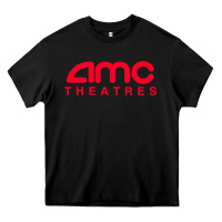 Black amc theaters Heavy Core Tee - maiPhamDesign