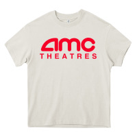 Cream amc theaters Heavy Core Tee - maiPhamDesign