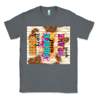 Charcoal Heather kind heart fierce mind brave spirit Classic Tee - TumblerDesignByShophia