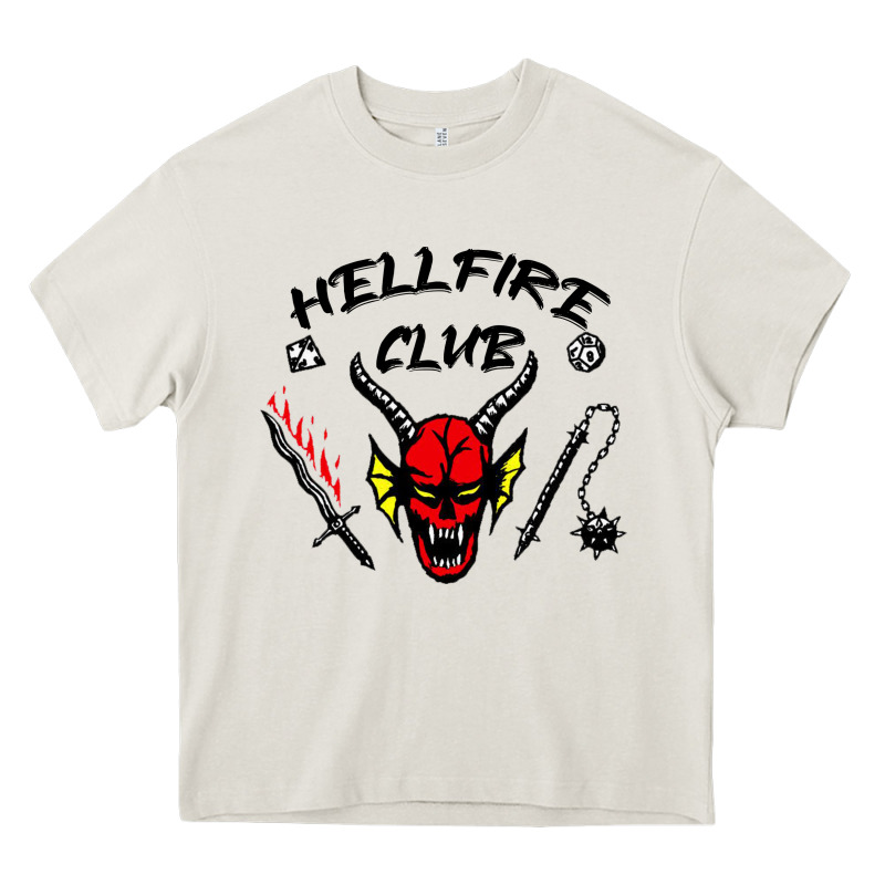 Hellfire Club   Strangerthings Heavy Core Tee by maiPhamDesign | Teevron