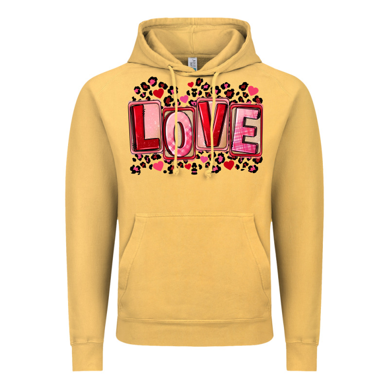 Valentine's Day Love Vintage Hoodie by FaDigitalArtStudio | Teevron