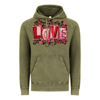 Vintage Olive Valentine's Day love Vintage Hoodie - FaDigitalArtStudio