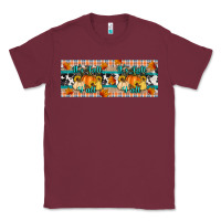 Burgundy it's fall y'all Classic Tee - Artiststas