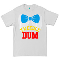Dove Grey tweedle dee dum funny matching halloween costume for couples premium t Premium Tee - maiPhamDesign