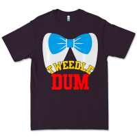 Plum tweedle dee dum funny matching halloween costume for couples premium t Premium Tee - maiPhamDesign