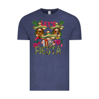 Let's Fiesta With Gnomies Mexico Vintage Tee | Teevron