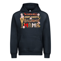 Navy somebody's loud mouth baseball Urban Hoodie - JahusDesignShop