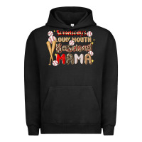 Pigment Black somebody's loud mouth baseball Urban Hoodie - JahusDesignShop
