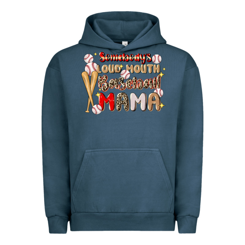 Somebody's Loud Mouth Baseball Urban Hoodie by JahusDesignShop | Teevron