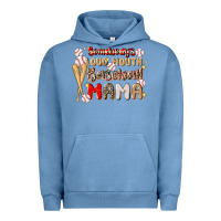 Pigment Pebble Blue somebody's loud mouth baseball Urban Hoodie - JahusDesignShop