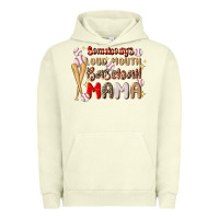 Pigment Pistachio somebody's loud mouth baseball Urban Hoodie - JahusDesignShop