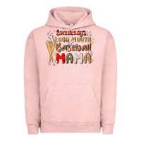Pigment Salmon somebody's loud mouth baseball Urban Hoodie - JahusDesignShop