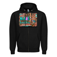 Black nail hustler tumbler Zipper Hoodie - BarkalooDesign