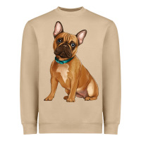 Mushroom french bulldog Heavyweight Sweatshirt - Artiststas