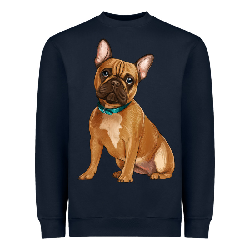 French Bulldog Heavyweight Sweatshirt by Artiststas | Teevron