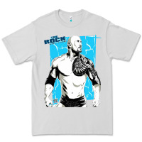 Dove Grey the rock power Premium Tee - maiPhamDesign