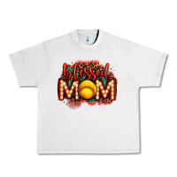 Lunar Rock blessed softball mom lightbulb letters Urban Heavy Tee - OliviaCreatesArt