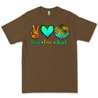 Cacao peace love beach Premium Tee - Jasminsmagicworld