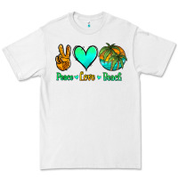White peace love beach Premium Tee - Jasminsmagicworld