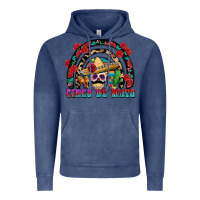 Vintage Denim Cinco de mayo rainbow Vintage Hoodie - FaDigitalArtStudio