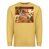 Antique Gold fall is my favorite color Premium Sweatshirt - AdoDesignShop