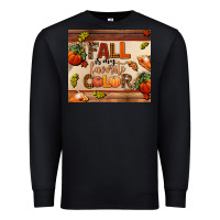 Black fall is my favorite color Premium Sweatshirt - AdoDesignShop
