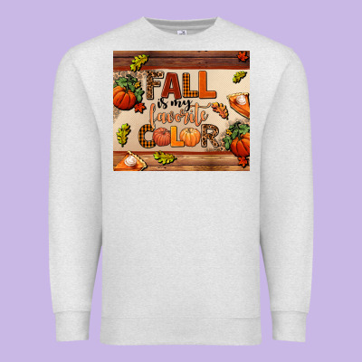 Fall Is My Favorite Color Premium Sweatshirt Designed By Adodesignshop