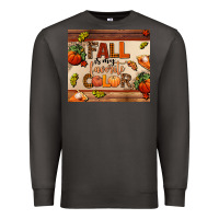 Smoke fall is my favorite color Premium Sweatshirt - AdoDesignShop