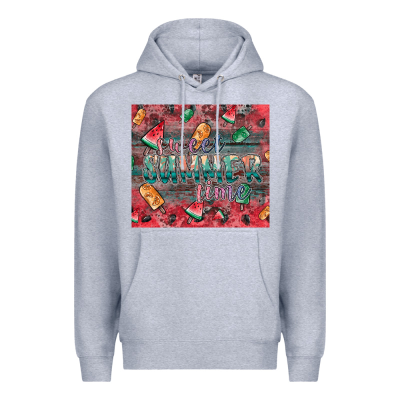 Summer Vibes Premium Hoodie by CowhideDigitalArt | Teevron