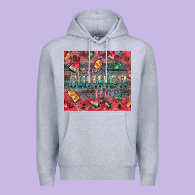 Summer Vibes Premium Hoodie Designed By Cowhidedigitalart