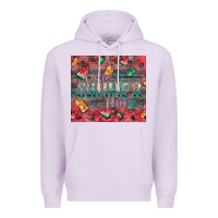 Lilac summer vibes Premium Hoodie - CowhideDigitalArt