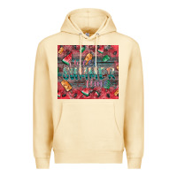 Pina Colada summer vibes Premium Hoodie - CowhideDigitalArt