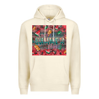 Sandshell summer vibes Premium Hoodie - CowhideDigitalArt
