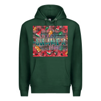 Sports Green summer vibes Premium Hoodie - CowhideDigitalArt