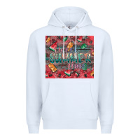 White summer vibes Premium Hoodie - CowhideDigitalArt