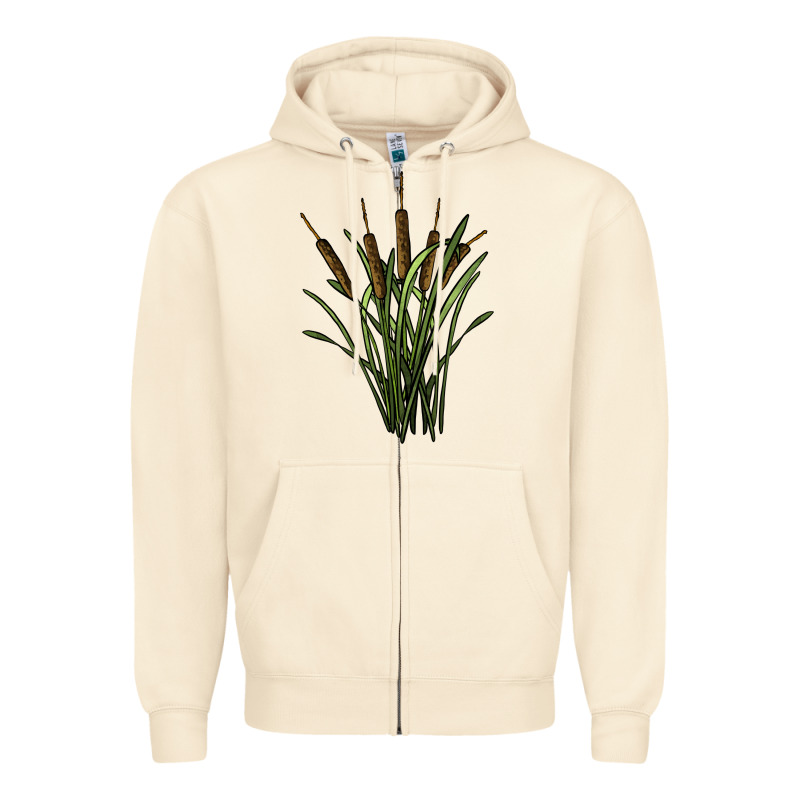 Reeds Zipper Hoodie by BarkalooDesign | Teevron
