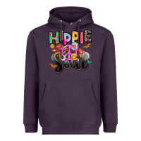 Plum hippie soul Heavyweight Hoodie - AdoDesignShop