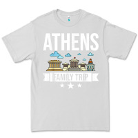 Dove Grey Athens Greece City Trip Skyline Map Travel Premium Tee - maiPhamDesign