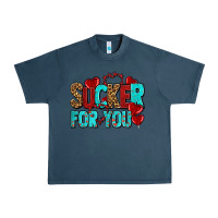 Midnight Navy sucker for you olivia Urban Heavy Tee - OliviaCreatesArt