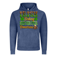 Vintage Denim St. Patrick's Irish today hungover tomorrow Vintage Hoodie - OliviaCreatesArt