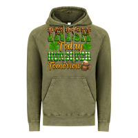 Vintage Olive St. Patrick's Irish today hungover tomorrow Vintage Hoodie - OliviaCreatesArt