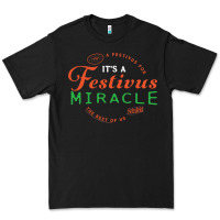 Black Seinfeld It's A Festivus Miracle Premium Tee - maiPhamDesign