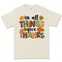 Bone In all things give thanks Premium Tee - NancyCooperArtShop