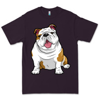 Plum ENGLISH BULLDOGS Awesome Funny Bulldog Pups Dogs Premium Tee - maiPhamDesign