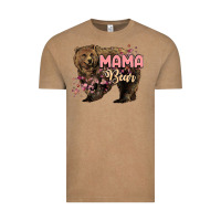 Vintage Coffee Mama bear mother's day Vintage Tee - HowdyJamesFarm
