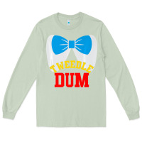 Matcha tweedle dee dum funny matching halloween costume for couples premium t Long Sleeve Tee - maiPhamDesign