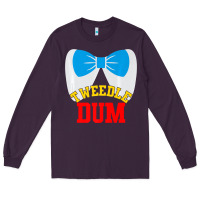 Tweedle Dee Dum Funny Matching Halloween Costume For Couples Premium T Long Sleeve Tee | Teevron
