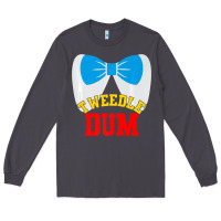 Smoke tweedle dee dum funny matching halloween costume for couples premium t Long Sleeve Tee - maiPhamDesign